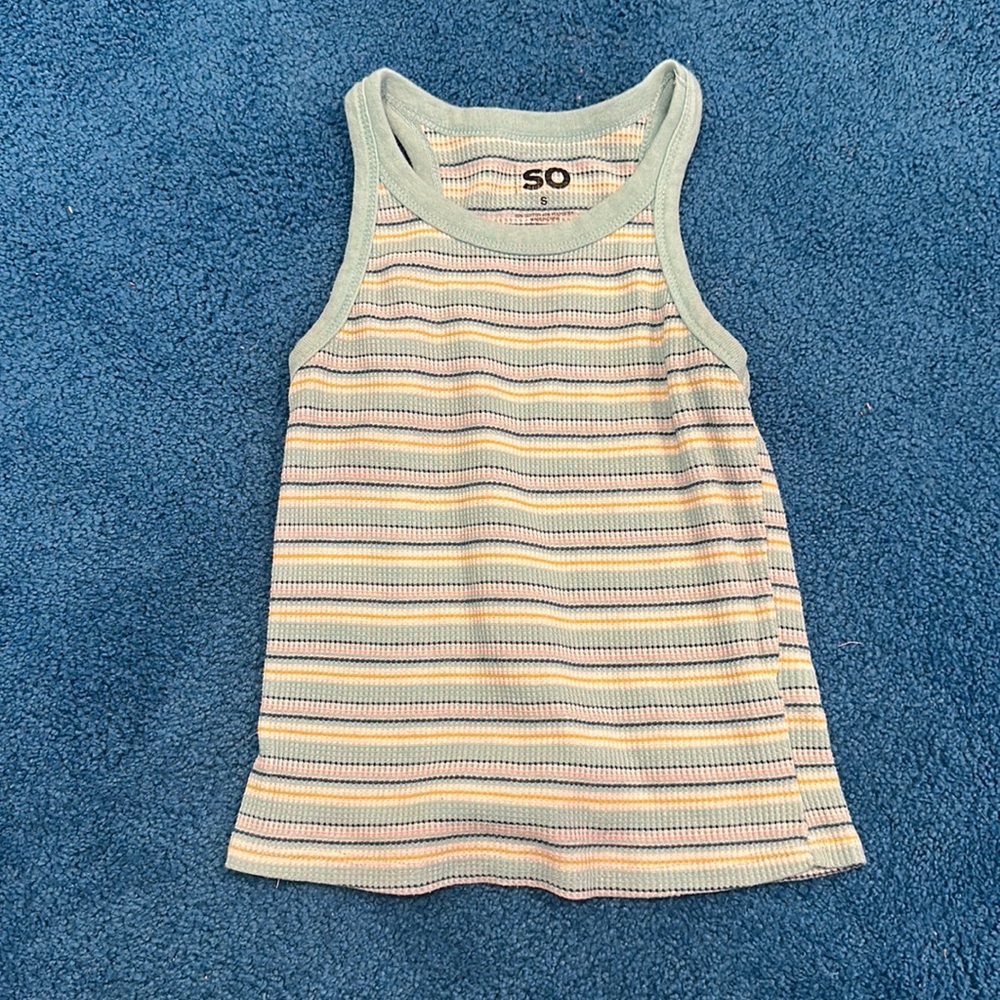 Tank top, super cute and perfect for summer